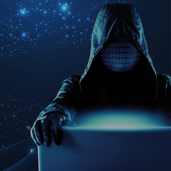 hacker working on the darknet