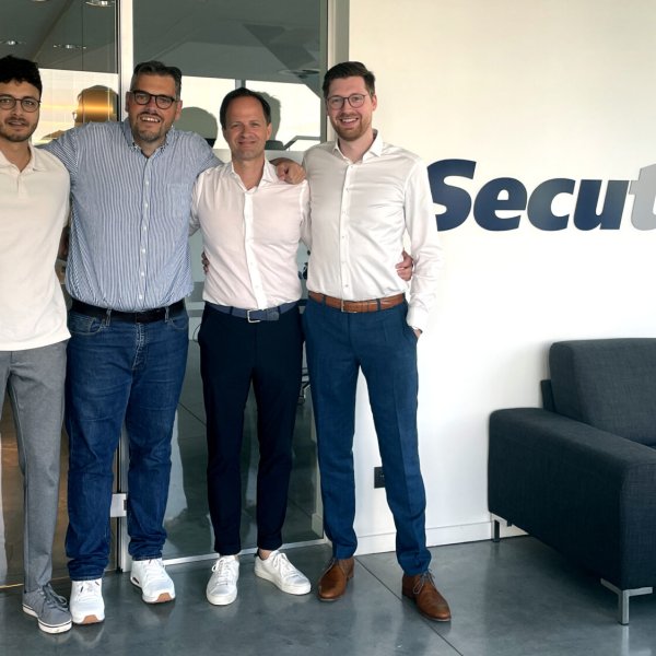 CEO's posing for picture